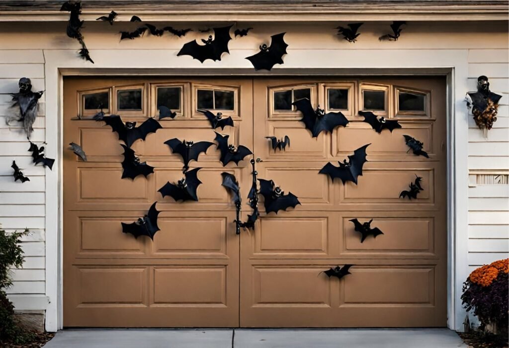 Spooky Magnetic Arrangement with Bats and Skeletons