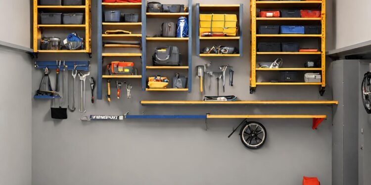 Maximizing Space and Organization: Top Garage Wall Shelving Ideas