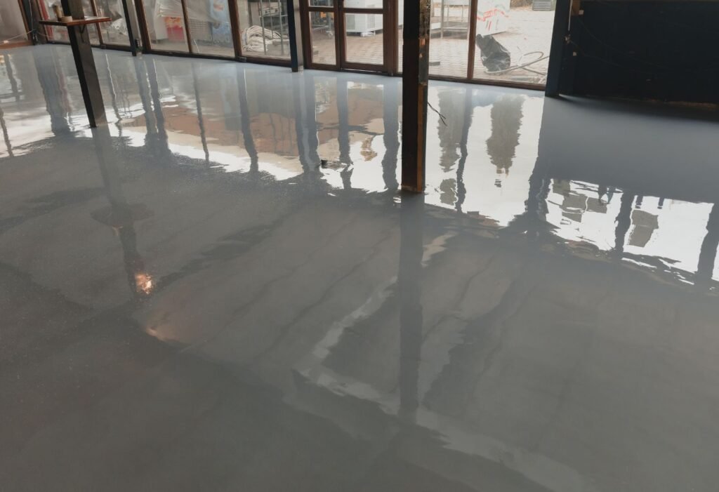 Garage Epoxy floor professional installation