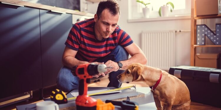 diy garage cabinet setup