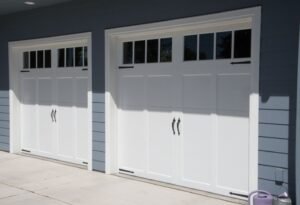 Garage Door with screens