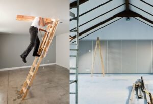 Garage Attic Ladder