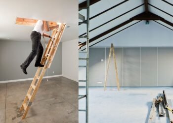 Garage Attic Ladder