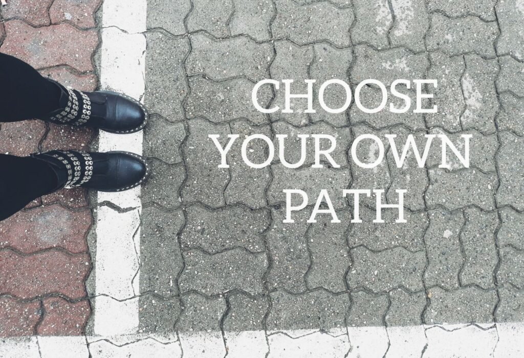 Choose your own path garage quote